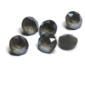 1088 Swarovski Chaton Crystal Dark Grey SS39 8 mm
