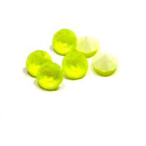 1088 Swarovski Chaton Crystal Electric Yellow Ignite SS39 8 mm